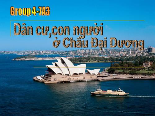 Bài 49. Dân cư và kinh tế châu Đại Dương