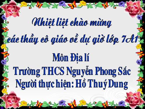 Bài 57. Khu vực Tây và Trung Âu