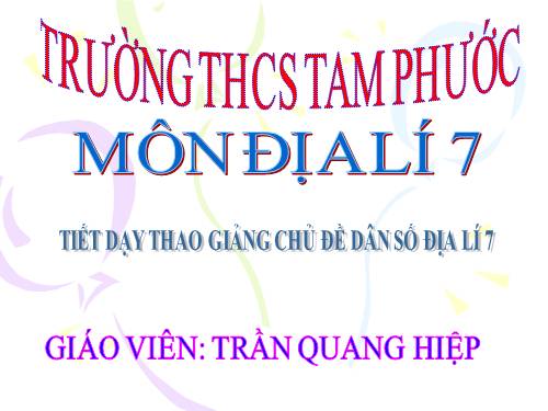 Bài 17. Ô nhiễm môi trường ở đới ôn hòa