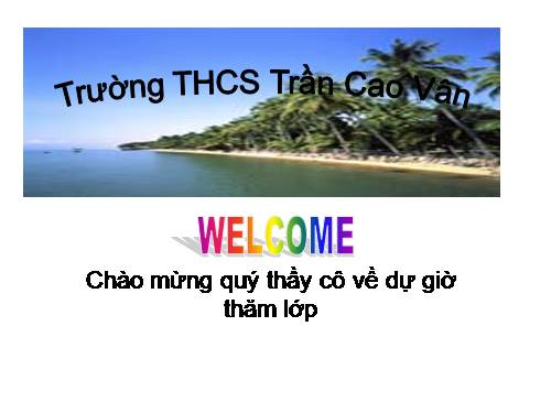 Bài 5. Đới nóng. Môi trường xích đạo ẩm