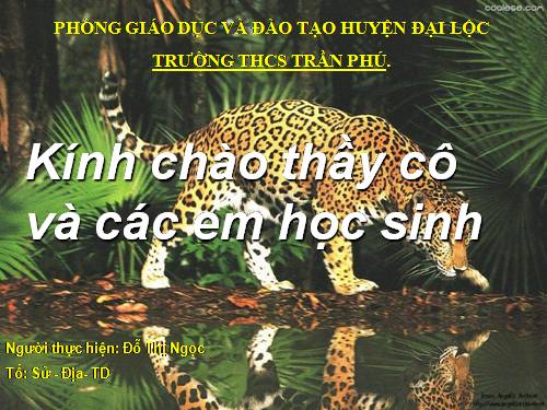 Bài 28. Thực hành: Phân tích lược đồ phân bố các môi trường tự nhiên, biểu đồ nhiệt độ và lượng mưa ở châu Phi