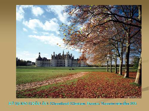 Chambord Chateau. Pháp. 095.ppt