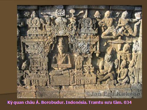 Kỳ quan châu Á. Borobudur. Indonésia. 034