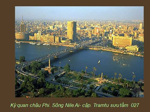 Kỳ quan châu Phi. Sông Nile. Ai-cập. 027