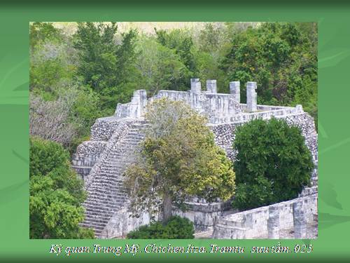 Kỳ quan Trung Mỹ. Chichen Itza. 025