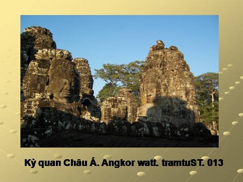 Kỳ quan châu Á Angkor Watt. 013