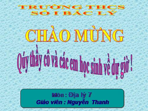 Bài 21. Môi trường đới lạnh