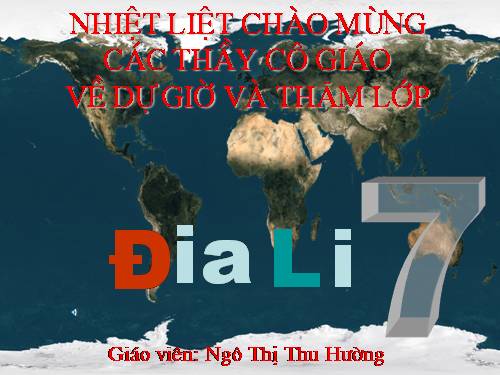 địa lý 7