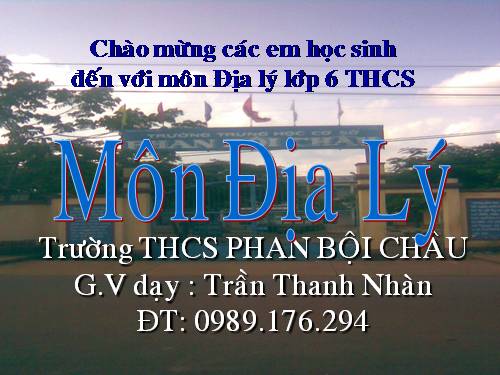 Bài 7. Môi trường nhiệt đới gió mùa