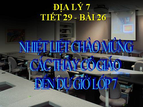 Bài 26. Thiên nhiên châu Phi