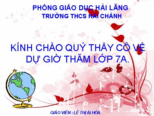 Bài 13. Môi trường đới ôn hòa