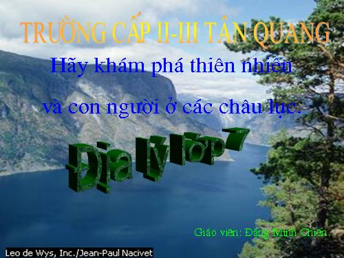 Bài 53. Thực hành: Đọc, phân tích lược đồ, biểu đồ nhiệt độ và lượng mưa châu Âu