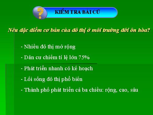 Bài 17. Ô nhiễm môi trường ở đới ôn hòa