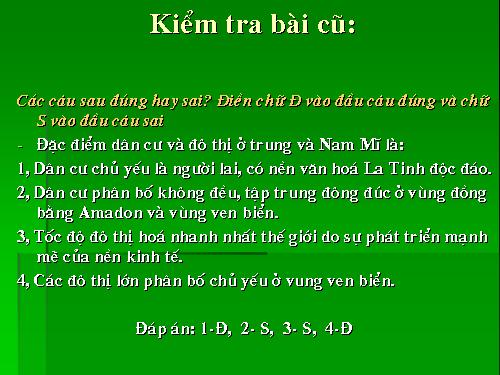 Bài 44. Kinh tế Trung và Nam Mĩ