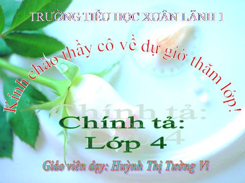 Tuần 8. Nghe-viết: Trung thu độc lập