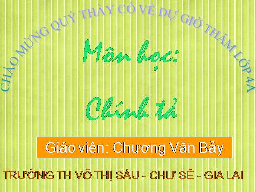 Tuần 16. Nghe-viết: Kéo co