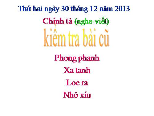 Tuần 15. Nghe-viết: Cánh diều tuổi thơ