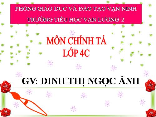 Tuần 24. Nghe-viết: Họa sĩ Tô Ngọc Vân