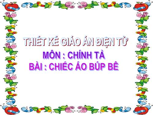 Tuần 14. Nghe-viết: Chiếc áo búp bê