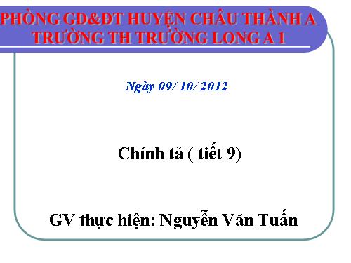 Tuần 9. Nghe-viết: Thợ rèn