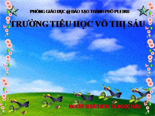 Tuần 22. Nghe-viết: Sầu riêng