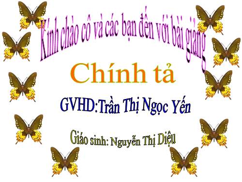 Tuần 31. Nghe-viết: Nghe lời chim nói