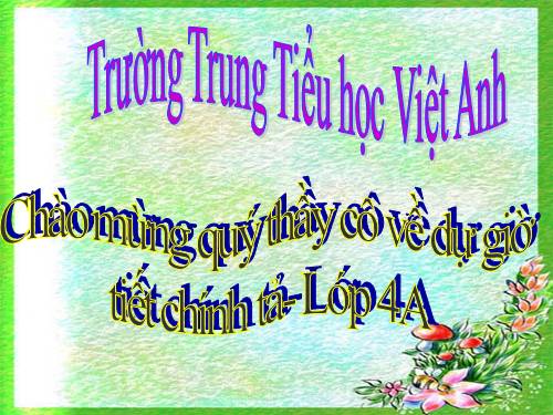 Tuần 31. Nghe-viết: Nghe lời chim nói