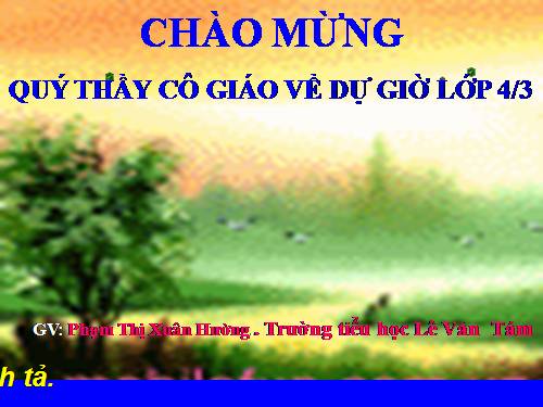 Tuần 31. Nghe-viết: Nghe lời chim nói