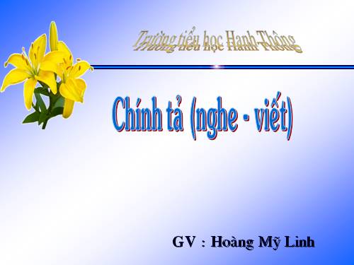 Tuần 31. Nghe-viết: Nghe lời chim nói