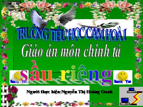 Tuần 22. Nghe-viết: Sầu riêng