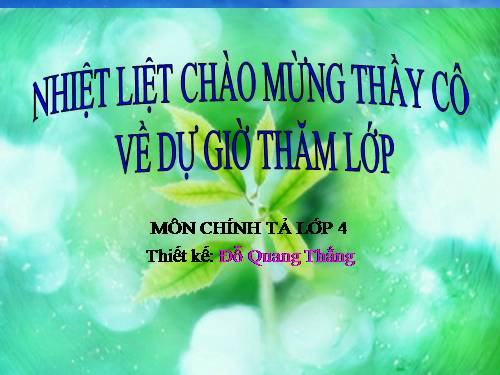 Tuần 8. Nghe-viết: Trung thu độc lập