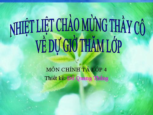 Tuần 8. Nghe-viết: Trung thu độc lập