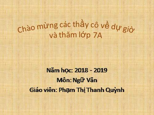 Bài 1. Cổng trường mở ra