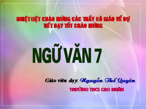 Bài 3. Ca dao, dân ca. Những câu hát về tình cảm gia đình