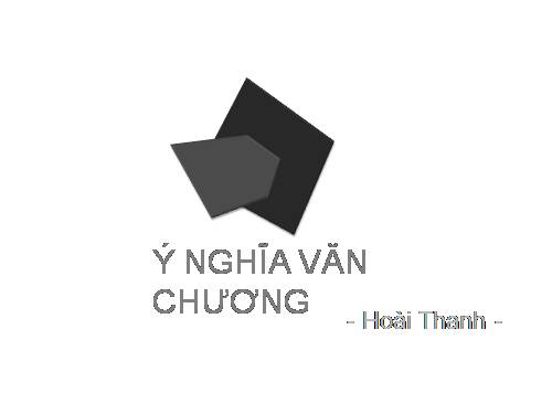 Bài 24. Ý nghĩa văn chương