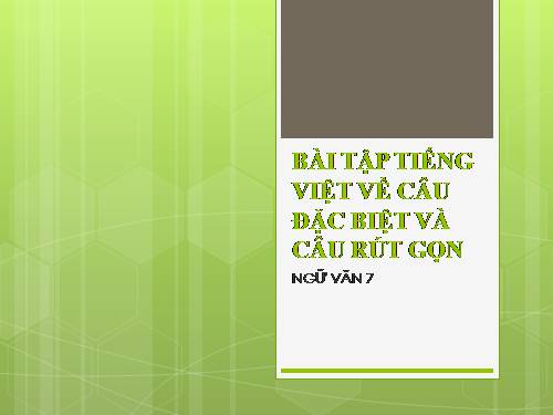 Bài 19. Rút gọn câu