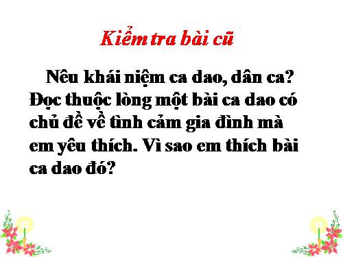 Bài 3. Những câu hát về tình yêu quê hương, đất nước, con người