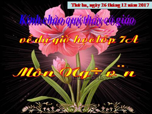 Bài 16. Ôn tập tác phẩm trữ tình