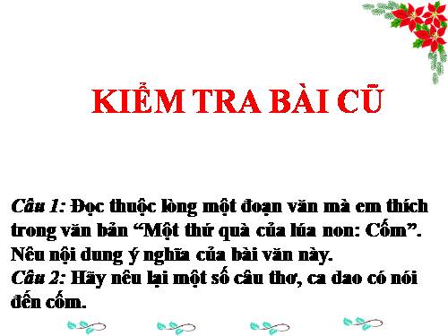 Bài 15. Mùa xuân của tôi