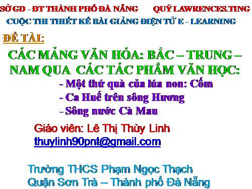 Bài 14. Một thứ quà của lúa non: Cốm