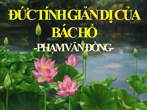 Bài 15. Sài Gòn tôi yêu