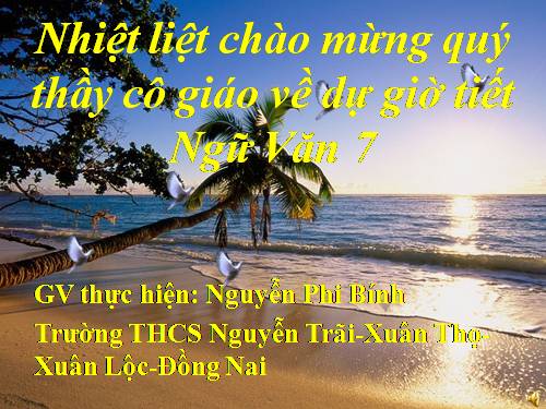 Bài 8. Bạn đến chơi nhà