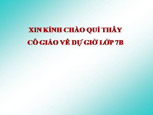 Bài 7. Quan hệ từ