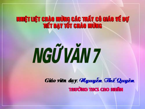 Bài 27. Luyện nói: Bài văn giải thích một vấn đề