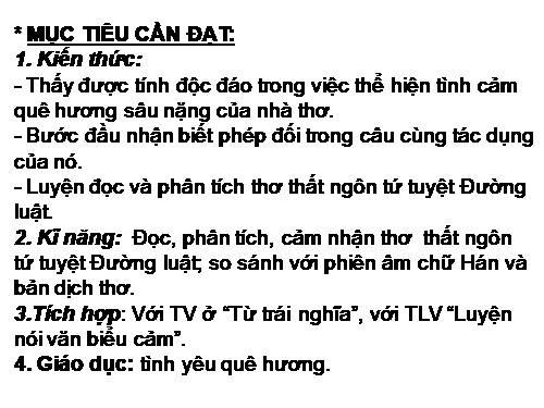 Bài 10. Ngẫu nhiên viết nhân buổi mới về quê (Hồi hương ngẫu thư)