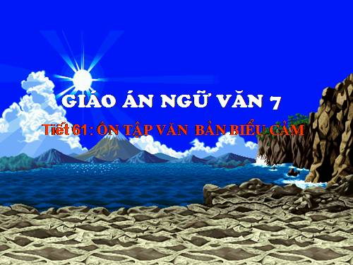 Bài 14. Ôn tập văn bản biểu cảm