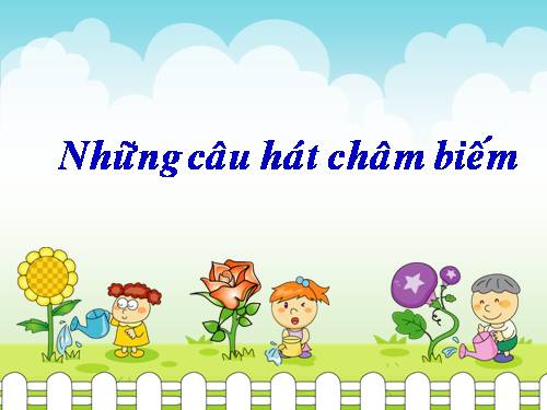 Bài 4. Những câu hát châm biếm