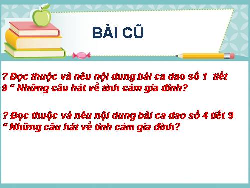 Bài 3. Những câu hát về tình yêu quê hương, đất nước, con người