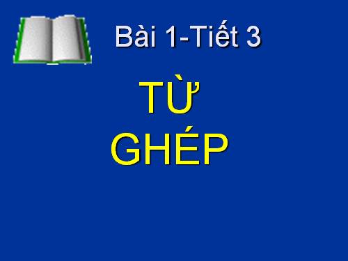 Bài 1. Từ ghép