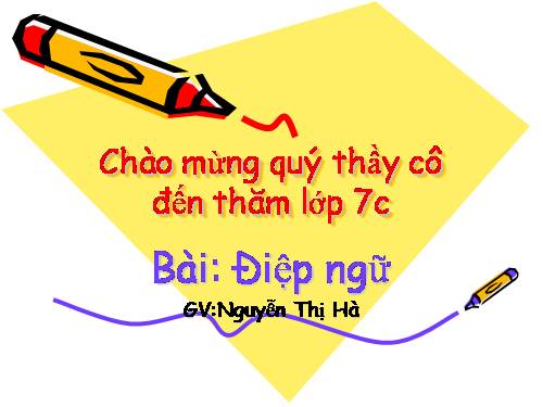 Bài 13. Điệp ngữ